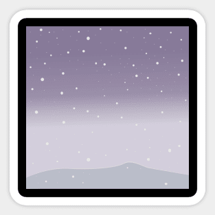 Winter Pattern Sticker